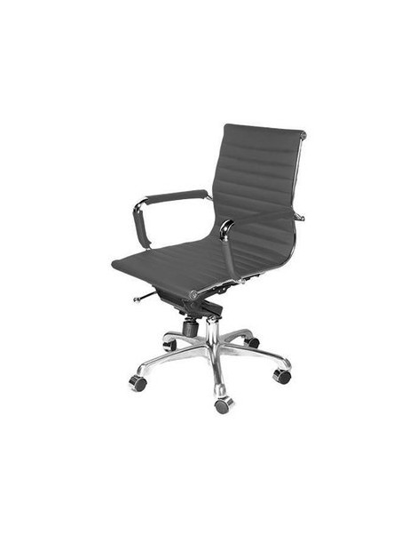 Silla De Oficina Mobilier Réplica Eames Low Back-Gris - Envío Gratuito