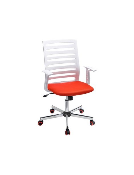 Silla De Escritorio Ejecutiva BFF Rojo - Muebilia - Envío Gratuito