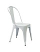 Silla Metal Vintage replica Tolix TY1234-Blanco - Envío Gratuito