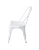 Silla De Comedor Mobilier Tolix-Blanco - Envío Gratuito