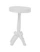 Generic Muebles En Miniatura Blanco Juguete Silla De Madera Casa De Muñecas 01.12 Taburete De Bar - Envío Gratuito