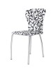 Cubierta de la Silla Spandex Stretch Washable Chair Cover-Negro y Blanco - Envío Gratuito