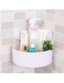 ER Cuarto de baño de plástico Corner Rack de almacenamiento Organizador Ducha Plataforma ventosa - Envío Gratuito