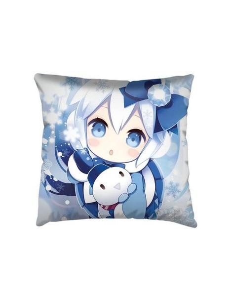 Hatsune Miku animado almohada almohada muñeco de nieve Le Qi niña de dibujos animados - Envío Gratuito