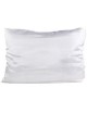 2PCS Funda Protector Almohada Cojín Satén Color Blanco para Cama - Envío Gratuito