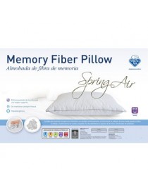 Almohada Spring Air Memory Fiber-Densidad Suave - Envío Gratuito