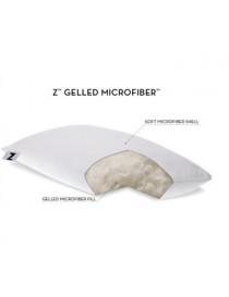 Almohada Gelled Microfiber Queen Size Malouf - Blanco - Envío Gratuito