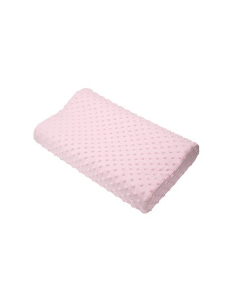 Rebote Lento Espuma Látex Almohada De Cuello - Rosado - Envío Gratuito