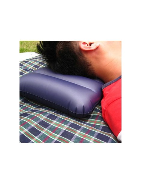 ER Oficina azul oscuro grande inflable que acampa al aire libre que se reúne la almohada de viaje Inicio-azul oscuro - Envío Gra