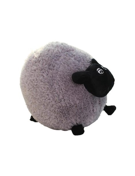 MagiDeal Ovejas De Peluche De Felpa único Amortiguador Del Hogar Almohada Del Sofá Del Cabrito Del Bebé Gris 30cm Juguete - Enví