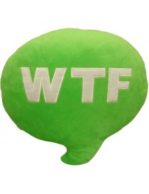 MagiDeal Sofá Alfabeto Wtf Nube De Forma De Almohada De Nuevo Siesta Oficina Cojín Reforzar Verde - Envío Gratuito