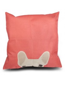 Ocultar El Perro De Gato De Algodón De Lino Almohada Almohada Case Home Decor - Envío Gratuito