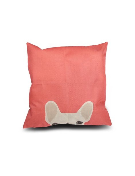 Ocultar El Perro De Gato De Algodón De Lino Almohada Almohada Case Home Decor - Envío Gratuito