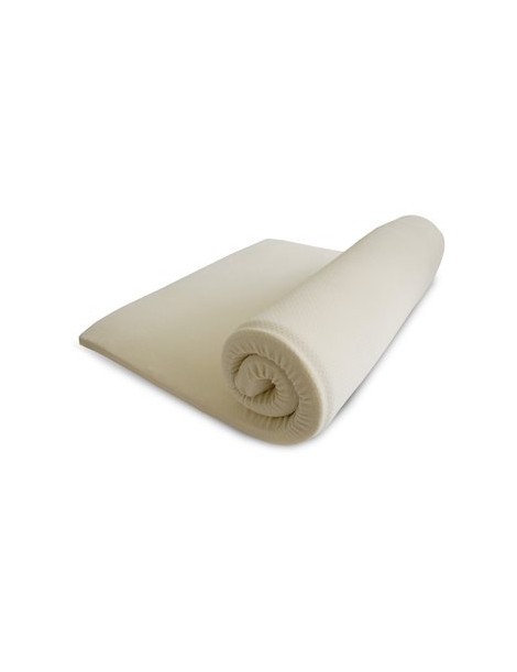 Colchoneta De Memory Foam Bio Mattress Queen Size Densidad 40Kg - Beige 6cm - Envío Gratuito