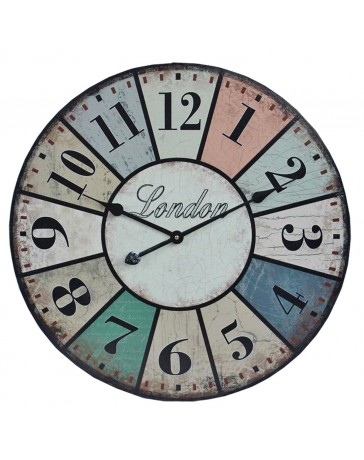 Reloj de Pared Deco London 60 Cm Lzq-009 - Envío Gratuito