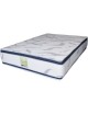 Colchón Queen Size Bio Mattress Azul Ibiza Doble Colchoneta De Resortes (Firme). - Envío Gratuito