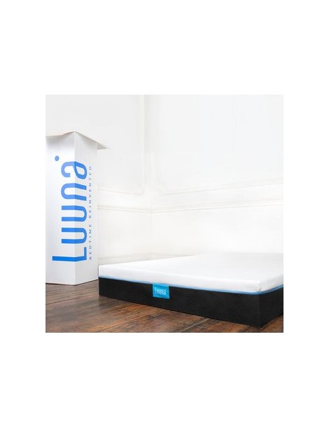 Colchón Luuna Individual Memory Foam y Látex - Envío Gratuito