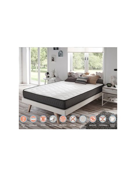 Colchón Visco Luxury Cloud 90x200 - Envío Gratuito