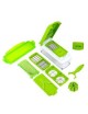 Nicer Dicer Plus Rallador de verduras 1272 Diferentes Cuchillas - Verde - Envío Gratuito