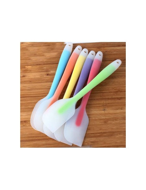 1pcs Silicona Espátula Utensilios Para Hornear Herramientas Cocina Pastel Raspador ( Color Aleatorio ) - Envío Gratuito