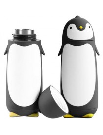 Termo Taza En Forma De Pinguino Negro