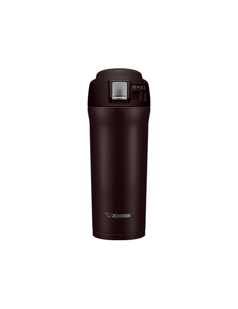 ZOJIRUSHI SM-YAE48TD TERMO INOXIDABLE DE AISLAMIENTO AL ALTO VACIO 480 ML - CAFÉ OBSCURO - Envío Gratuito