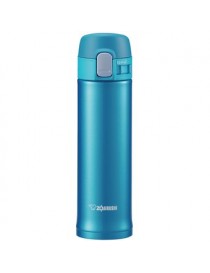 ZOJIRUSHI SM-PB34AM TERMO INOXIDABLE DE AISLAMIENTO AL ALTO VACIO 340 ML -AZUL MARINO - Envío Gratuito