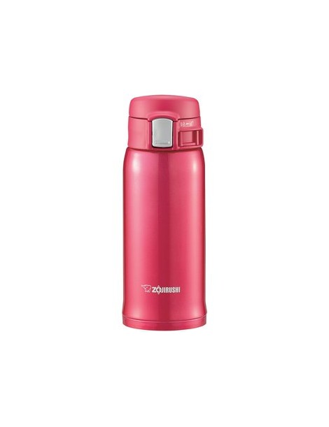 ZOJIRUSHI SM-SA36RW TERMO INOXIDABLE DE AISLAMIENTO AL ALTO VACIO 360ML - ROJO CLARO - Envío Gratuito