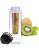 700ML colorido de jugo de frutas infusión de botella Infusor Deporte Salud Limón Deporte Caldera Black - Envío Gratuito