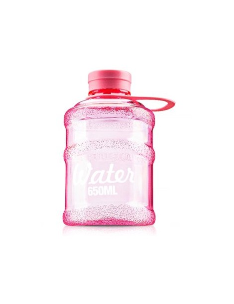 Fanson F - 1006 650ml portátil Mini Barril forma de la botella de agua del deporte al aire Pink - Envío Gratuito