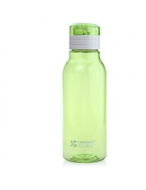 Cargen EA900 900ml portátil Botón caldera de la botella de empuje del viaje taza de agua de PC Green - Envío Gratuito