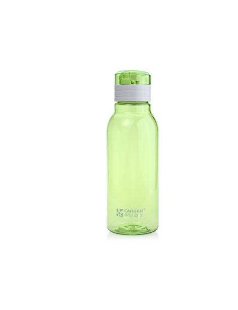 Cargen EA900 900ml portátil Botón caldera de la botella de empuje del viaje taza de agua de PC Green - Envío Gratuito