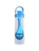 Cargen TB001 500ML del agua de goteo Diseño PC portátil de doble capa de viajes a Tea botella de agua de la caldera Blue - Envío