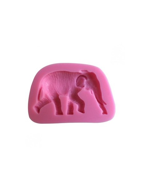 Linda forma de elefante de silicona 3D Pastel Fondant Molde Herramientas Cakedecoration Soap Generico - Envío Gratuito