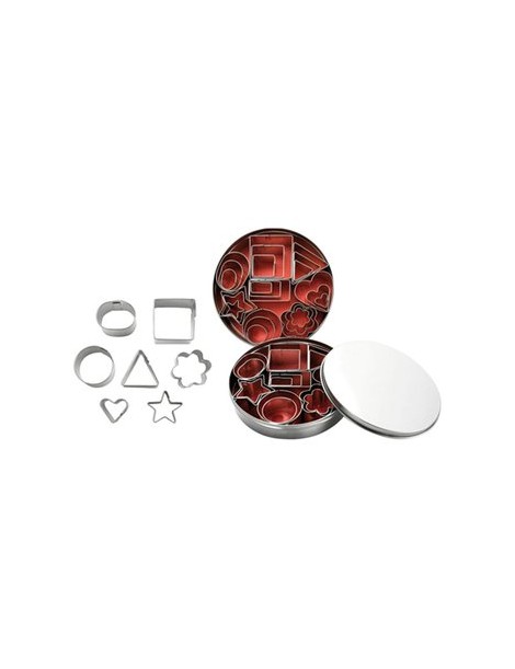 Cortador de Galletas Mini 24 piezas IBILI Modelo731800-Plata - Envío Gratuito