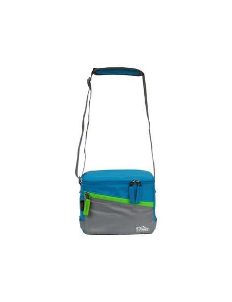 Lonchera Térmica Mini Hielera Flexiblede 10L Ecology Mod. Soft Cooler - Azul Claro - Envío Gratuito