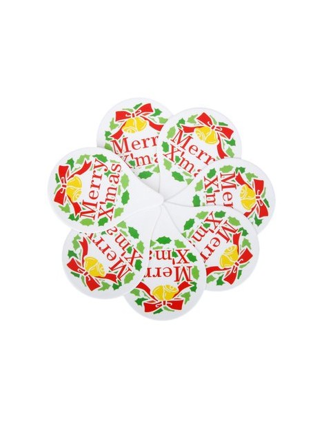 MagiDeal La Decoración Del Partido Del Papel Tarjeta De Inserción Torta 95-100pcs Magdalena Feliz Navidad - Envío Gratuito