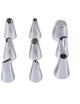 Boquillas 24pcs Stainless Steel Piping Nozzles Pastry Tips Set-Plateado - Envío Gratuito