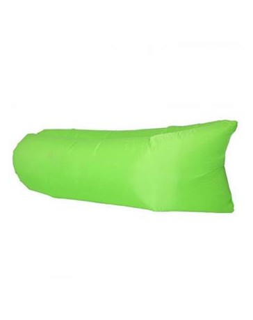 Ocio ocasionales de la playa que acampan yendo rápido inflable peces planos dormir Sofá cama de colchón de aire verde - Envío Gr