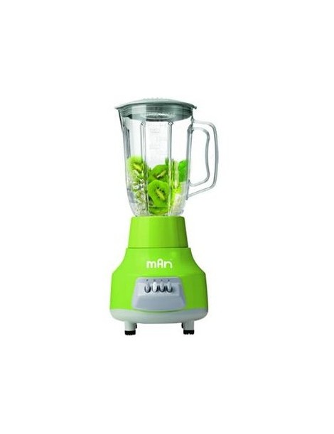 LICUADORA ECOBLENDER VASO PLASTICO 3 VEL COLOR VERDE MARCA MAN - Envío Gratuito