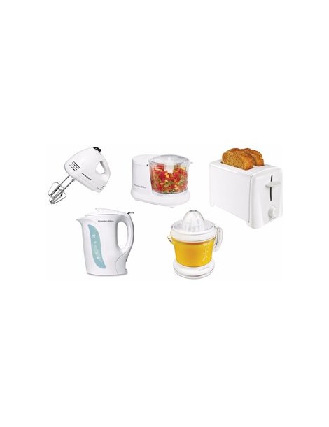 Paquete Batidora de mano, tostador, Hervidor de agua, exprimidor de jugo, procesador de alimentos 1.5 tazas - Envío Gratuito