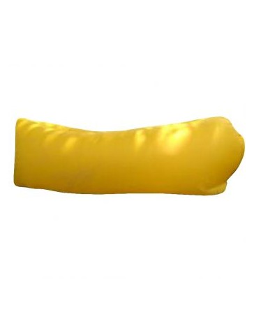 Portable al aire libre inflable Sofá / cama de playa / Camping / Saco de dormir de picnic amarillo - Envío Gratuito
