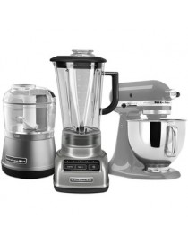 Paquete KitchenAid Artisan + Diamond + Choper - Gris