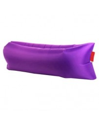 Portable al aire libre inflable Sofá / cama de playa / Camping / picnic Saco de dormir púrpura