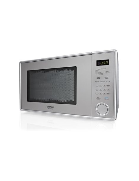 Horno De Microondas 1.1 P Sharp R-318AV Acero Inoxidable - Envío Gratuito