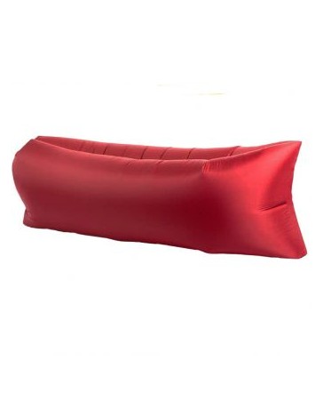 Portable al aire libre inflable Sofá / cama de playa / Camping / Saco de dormir de picnic Vino Tinto - Envío Gratuito