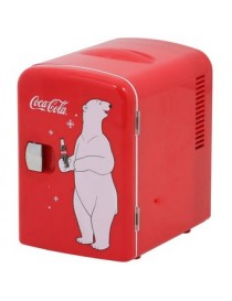 Refrigerador Personal de Coca-Cola, Koolatron, KWC4-Rojo