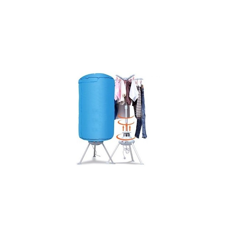  Secadora de ropa portátil para el hogar, mini secadora de ropa  eléctrica plegable sin ventilación, secadora de ropa eléctrica plegable con  calentador, secadora de ropa plegable de aire caliente para el
