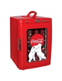 Refrigerador personal exhibidora Coca Cola, Koolatron, KWC25-Rojo
