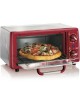 HORNO TOSTADOR H.B. ROJO 31133 4 REB - Envío Gratuito